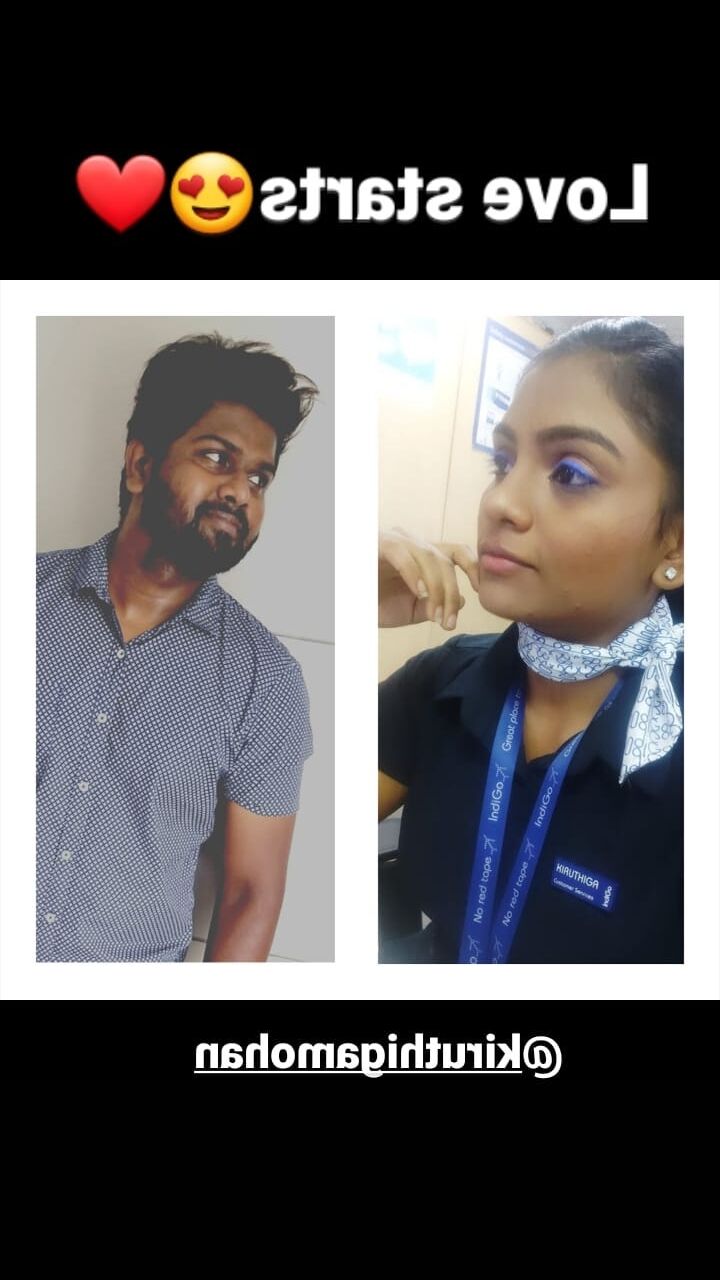 Indian tamil Indigo airline staff