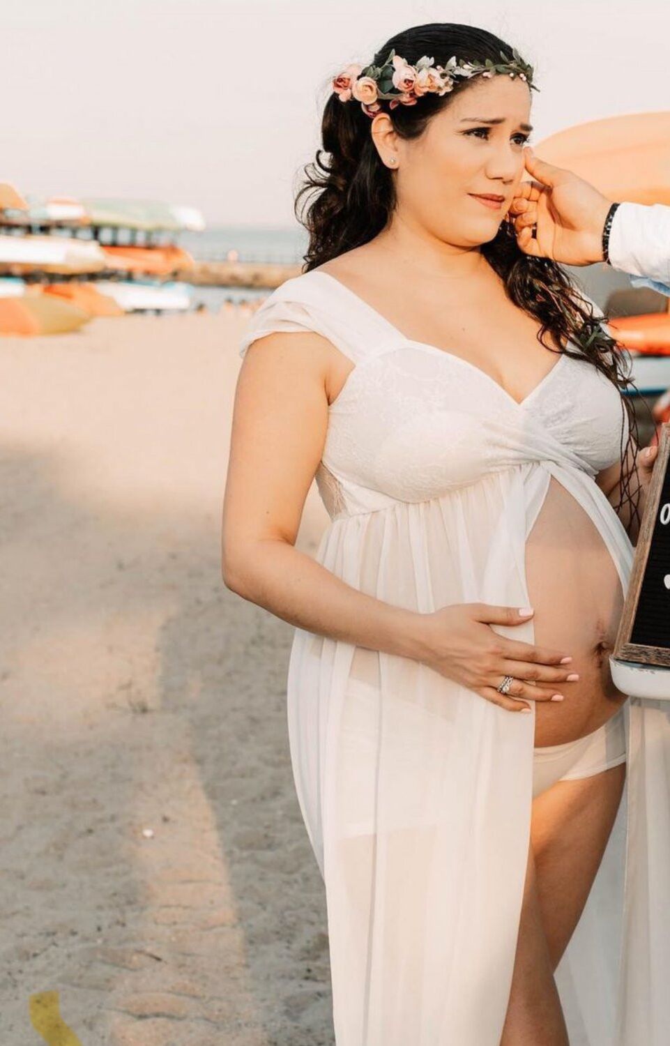 Pregnant Latina