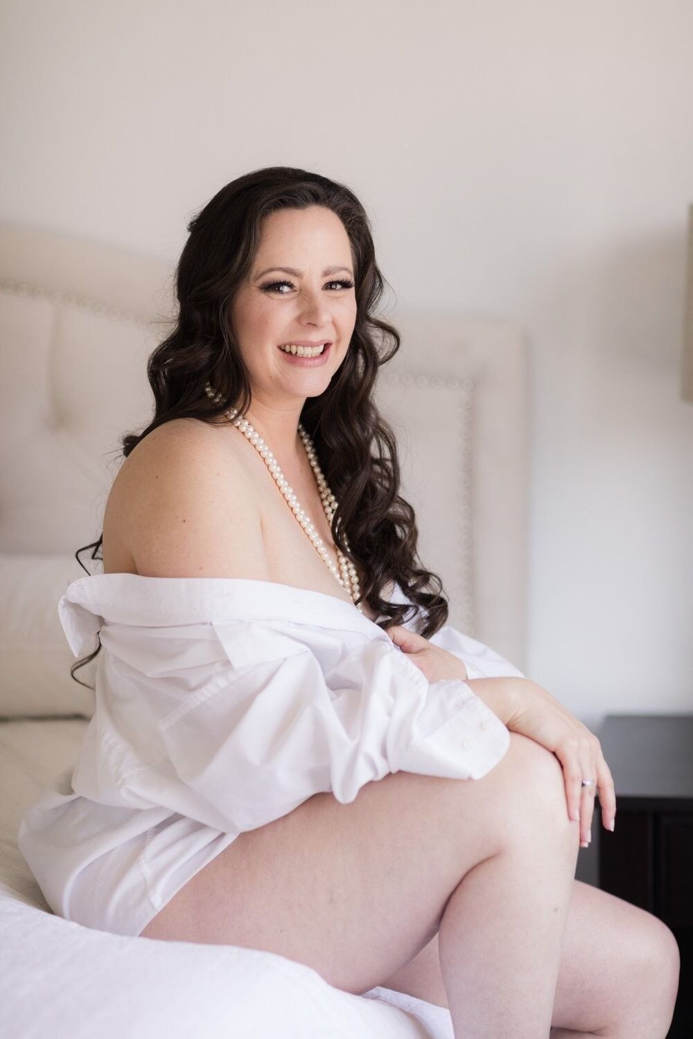 Pregnant Boudoir - Wholesome Brunette