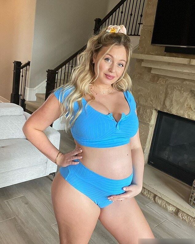 Iskra Lawrence enceinte