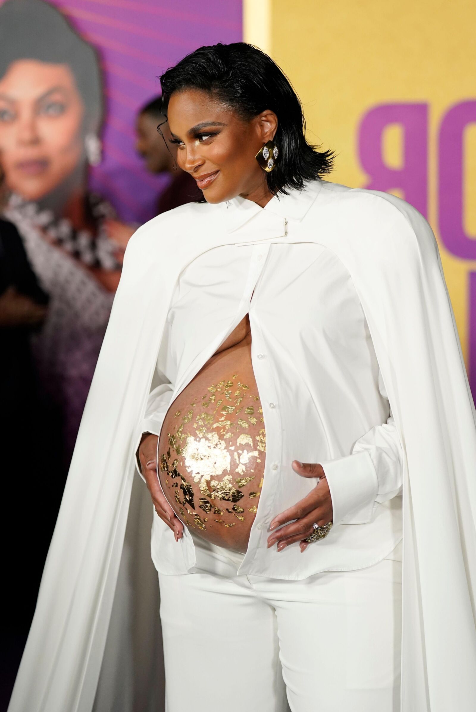 Ciara enceinte 5 jours avant l'accouchement