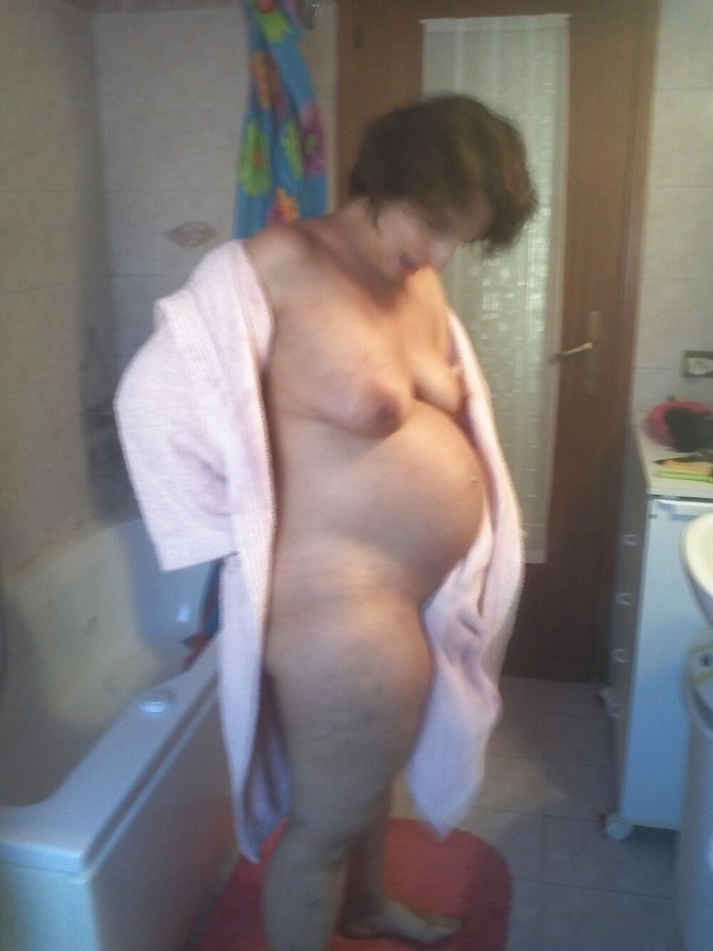 Pregnant wife