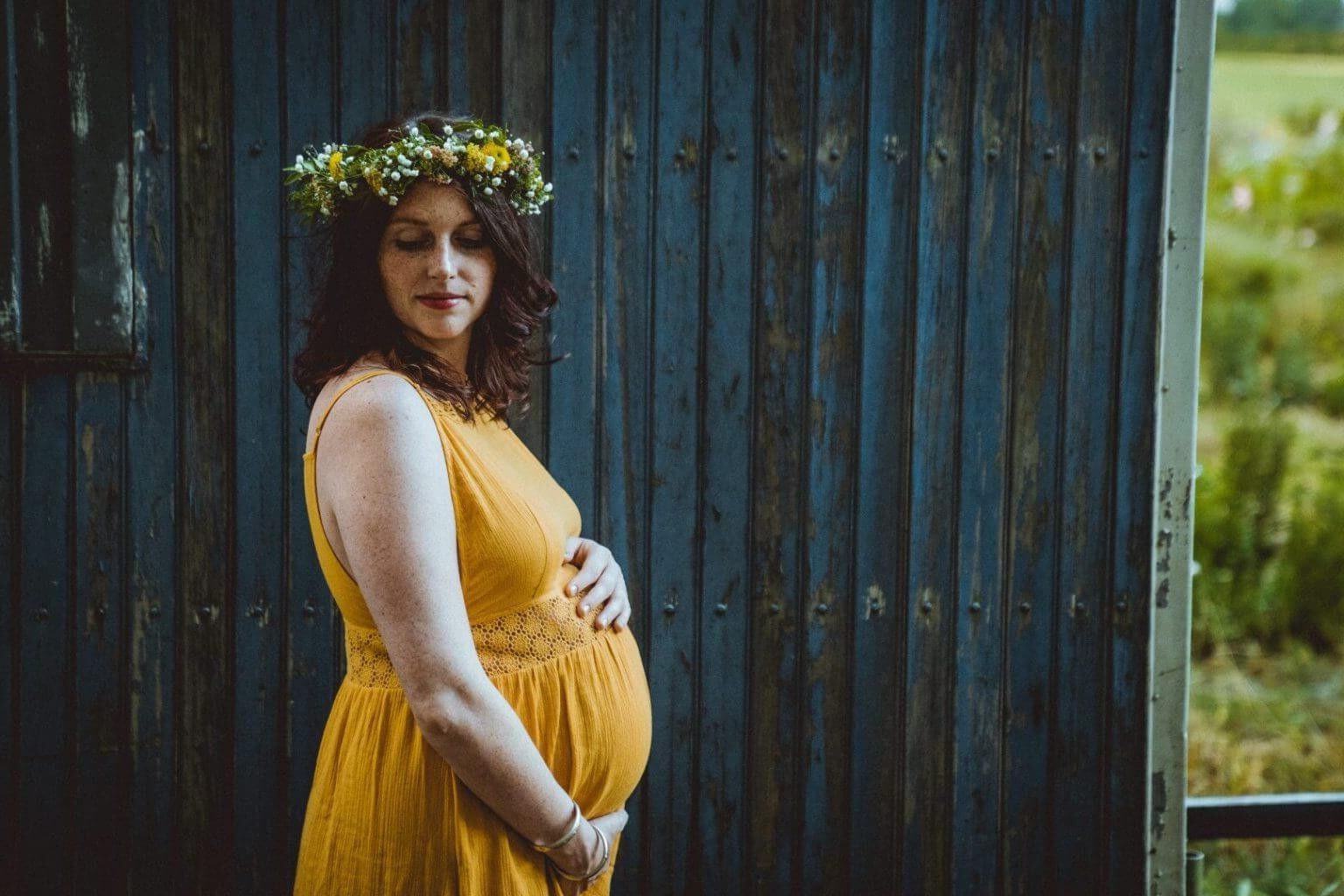 Pregnant photo shoot