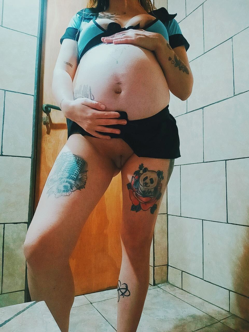 Pregnant slut