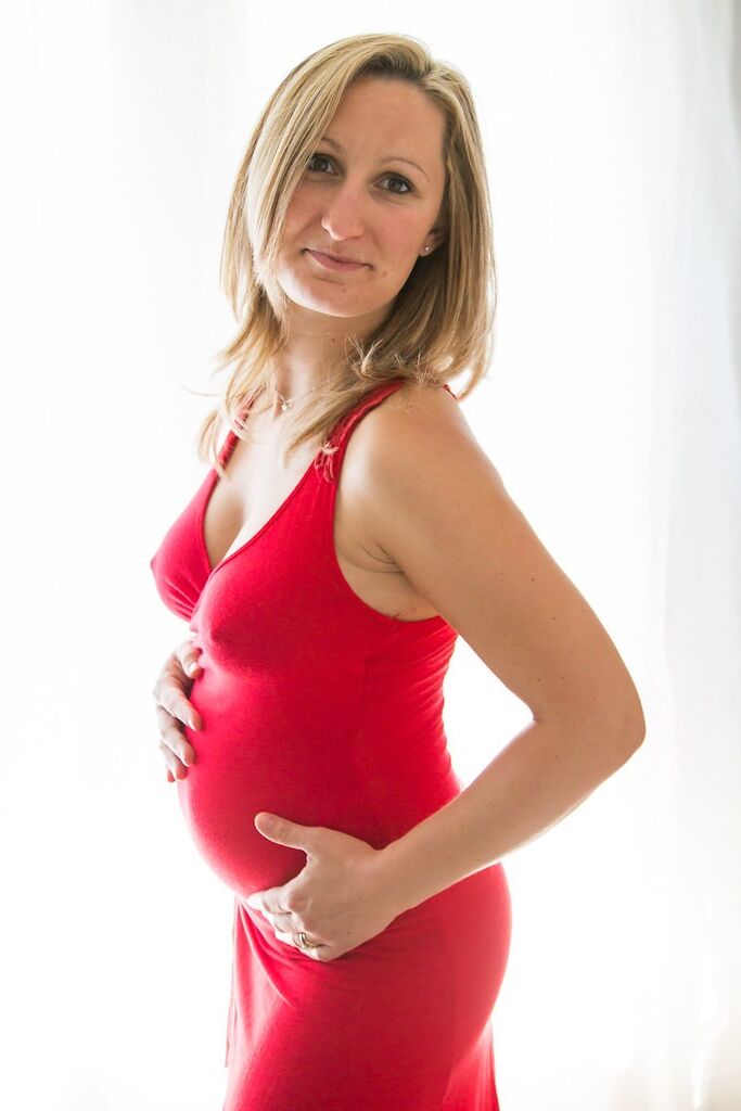 Aurélie enceinte