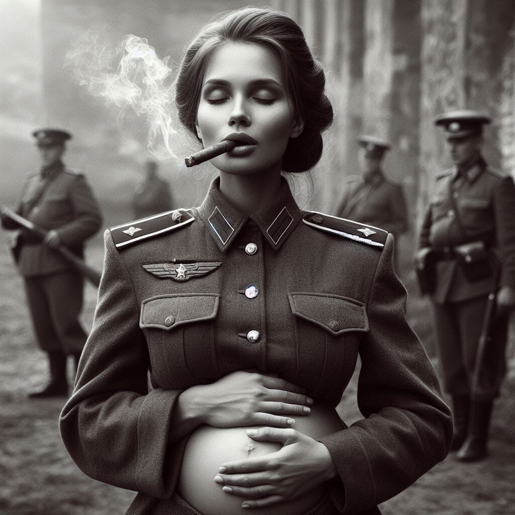 Pregnant Smoking AI (Red Army)