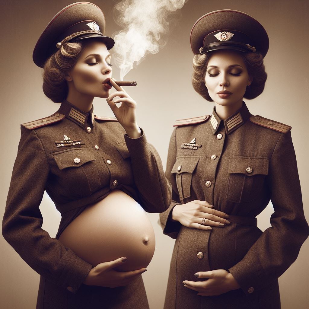 Pregnant Smoking AI (Red Army)