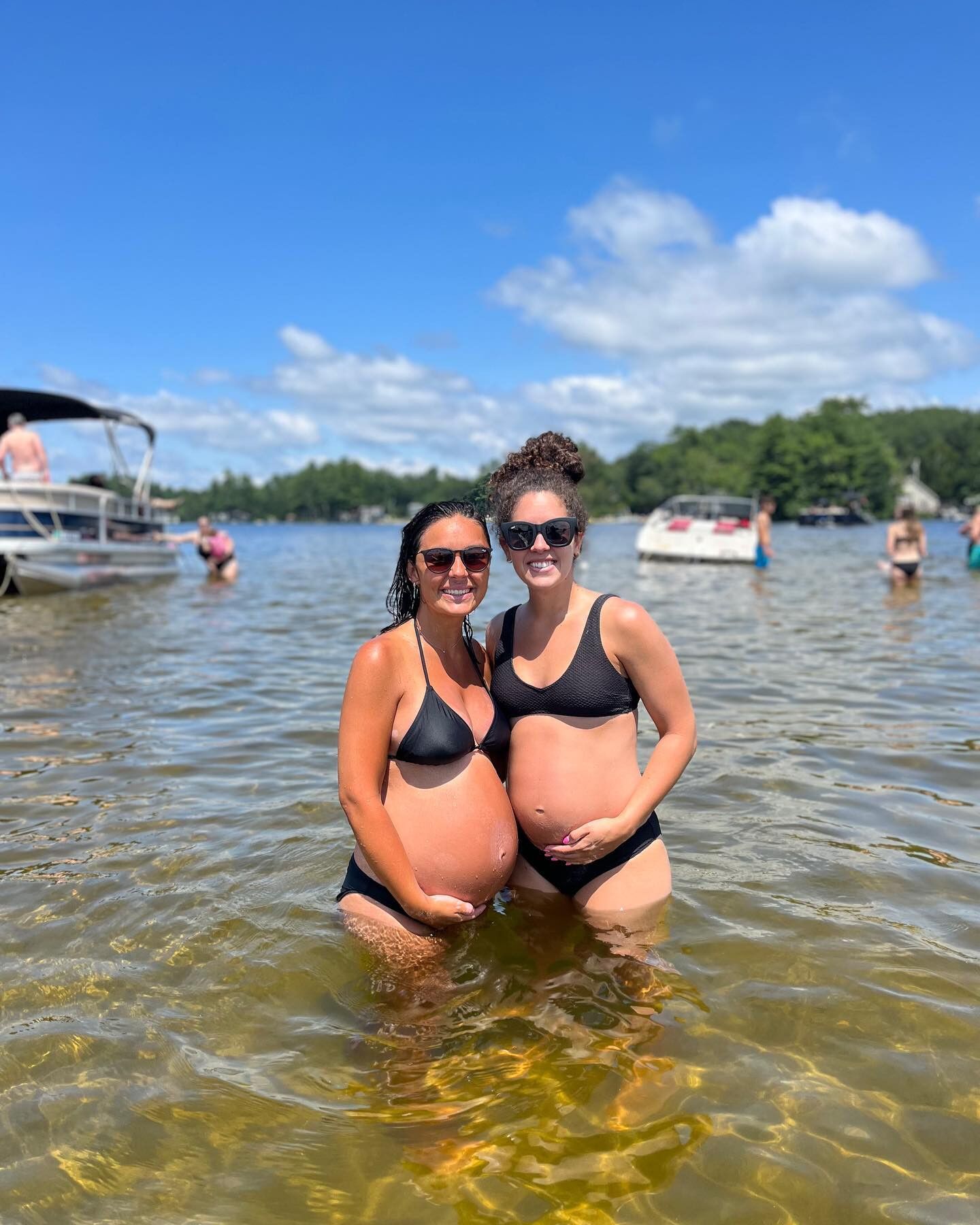 pregnant bikini 