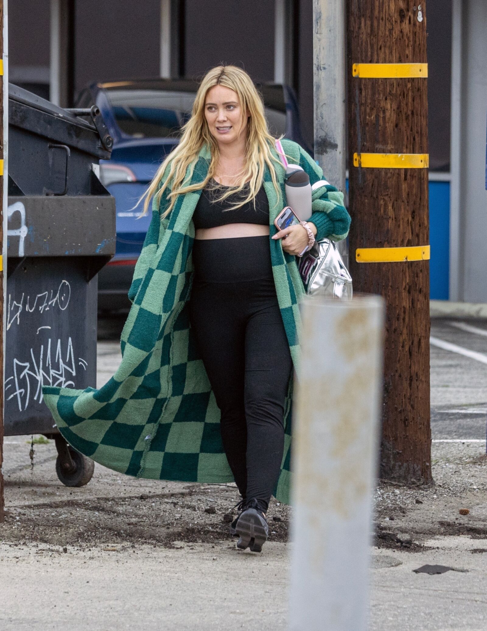 Hilary Duff embarazada en Los Ángeles 24/01/2024