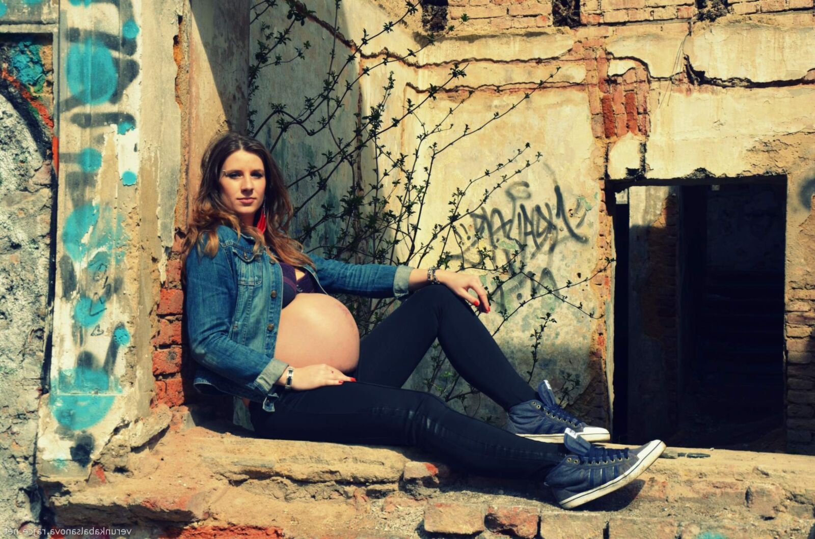 Pregnant Kristina