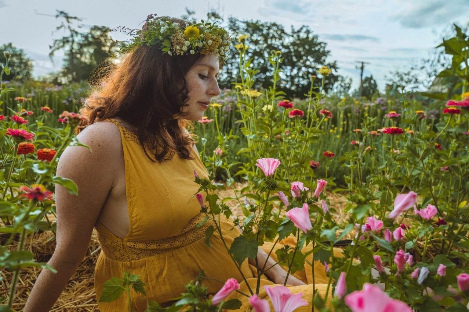 Pregnant photo shoot