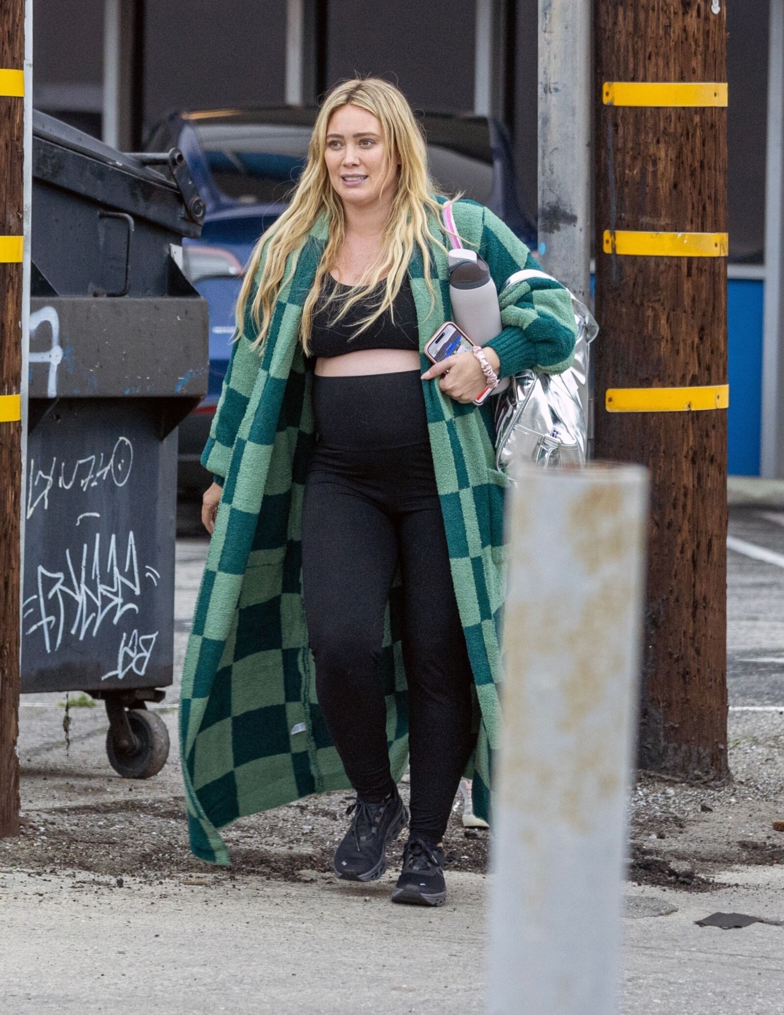 Hilary Duff embarazada en Los Ángeles 24/01/2024