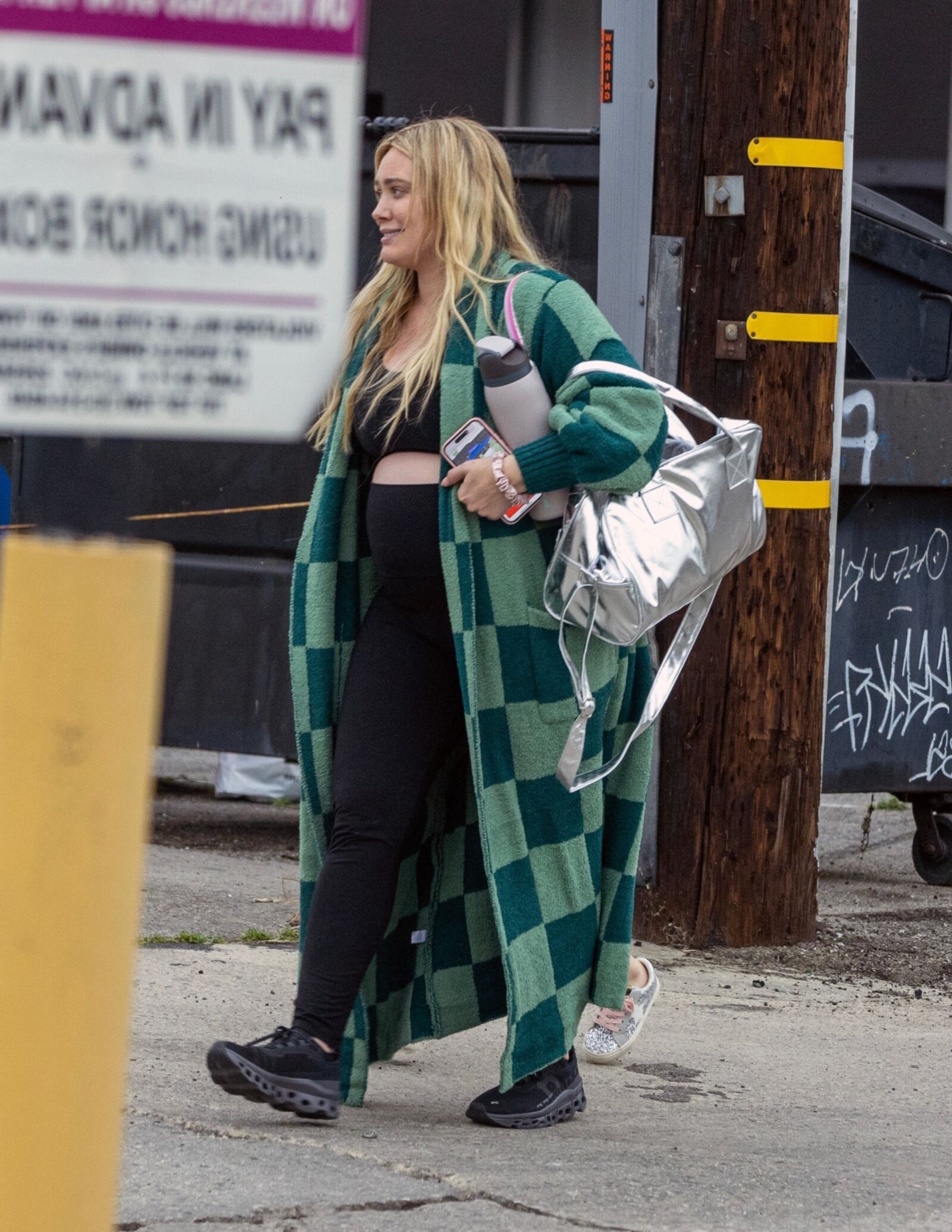 Hilary Duff embarazada en Los Ángeles 24/01/2024