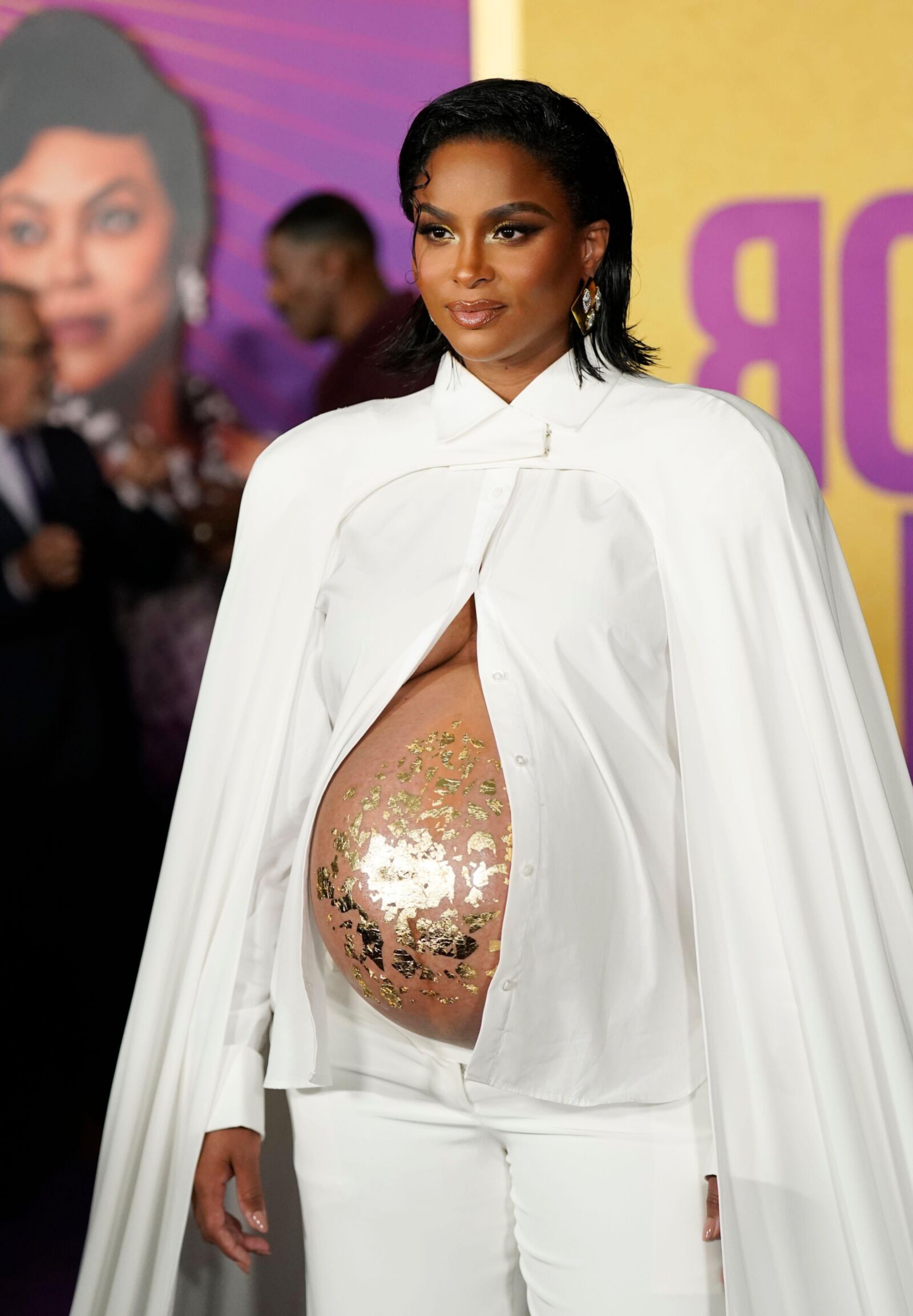 Ciara enceinte 5 jours avant l'accouchement