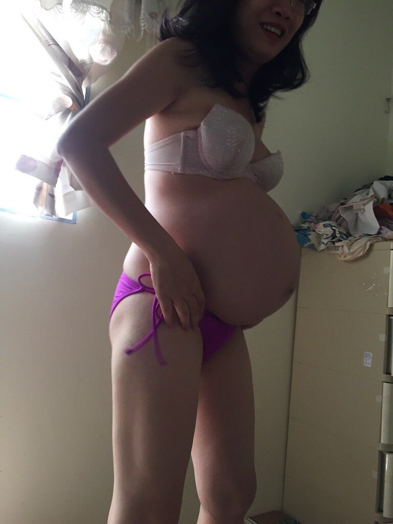 Pregnant asian