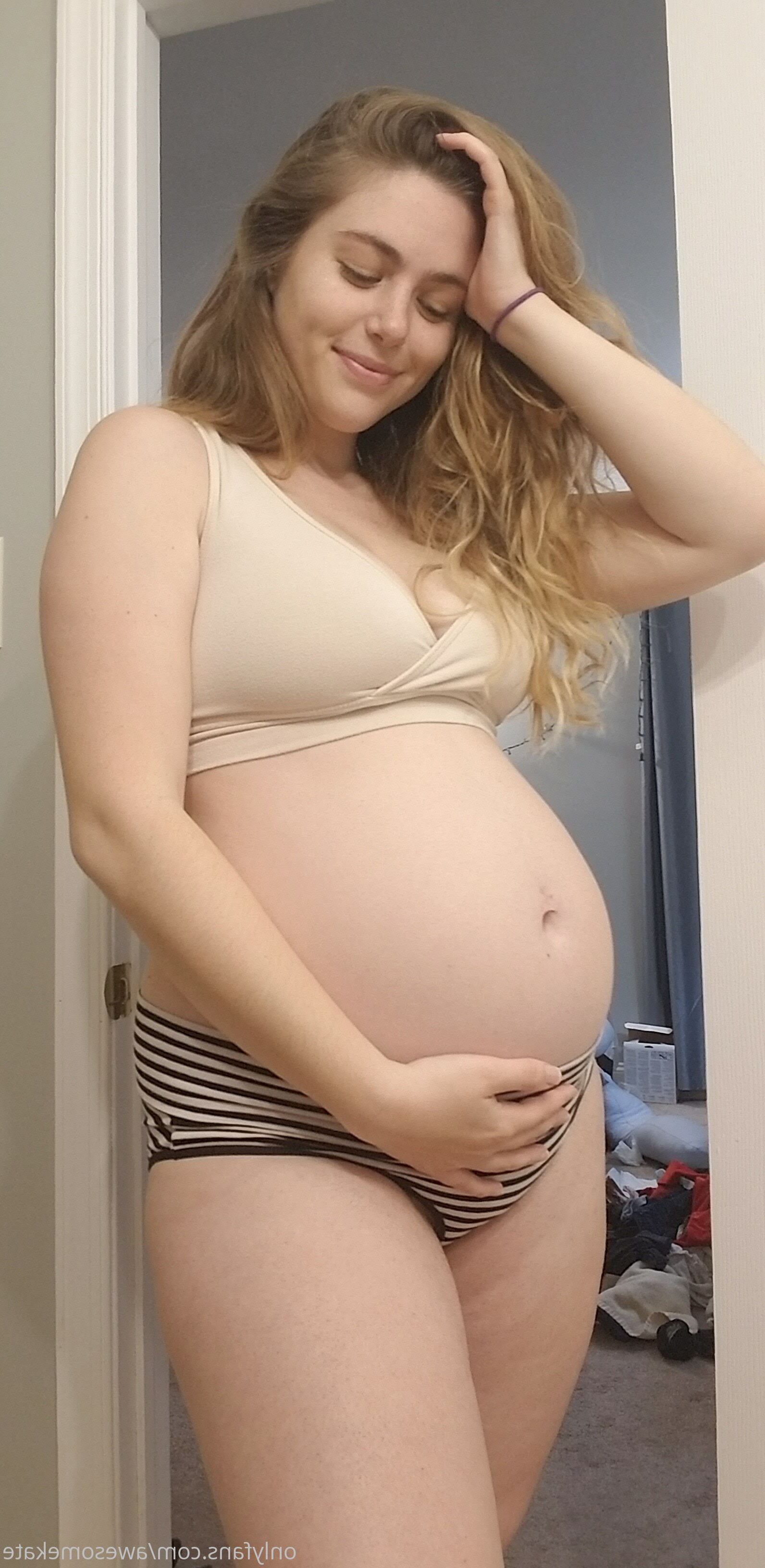 Preggo com barba por fazer IncrívelKate