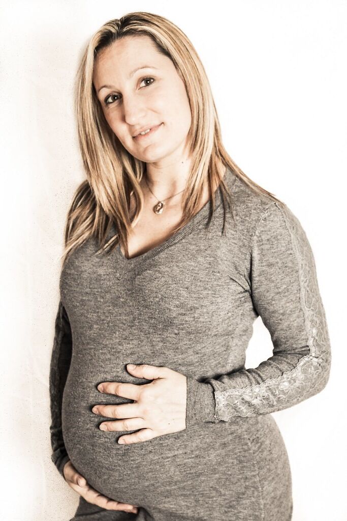 Aurélie enceinte