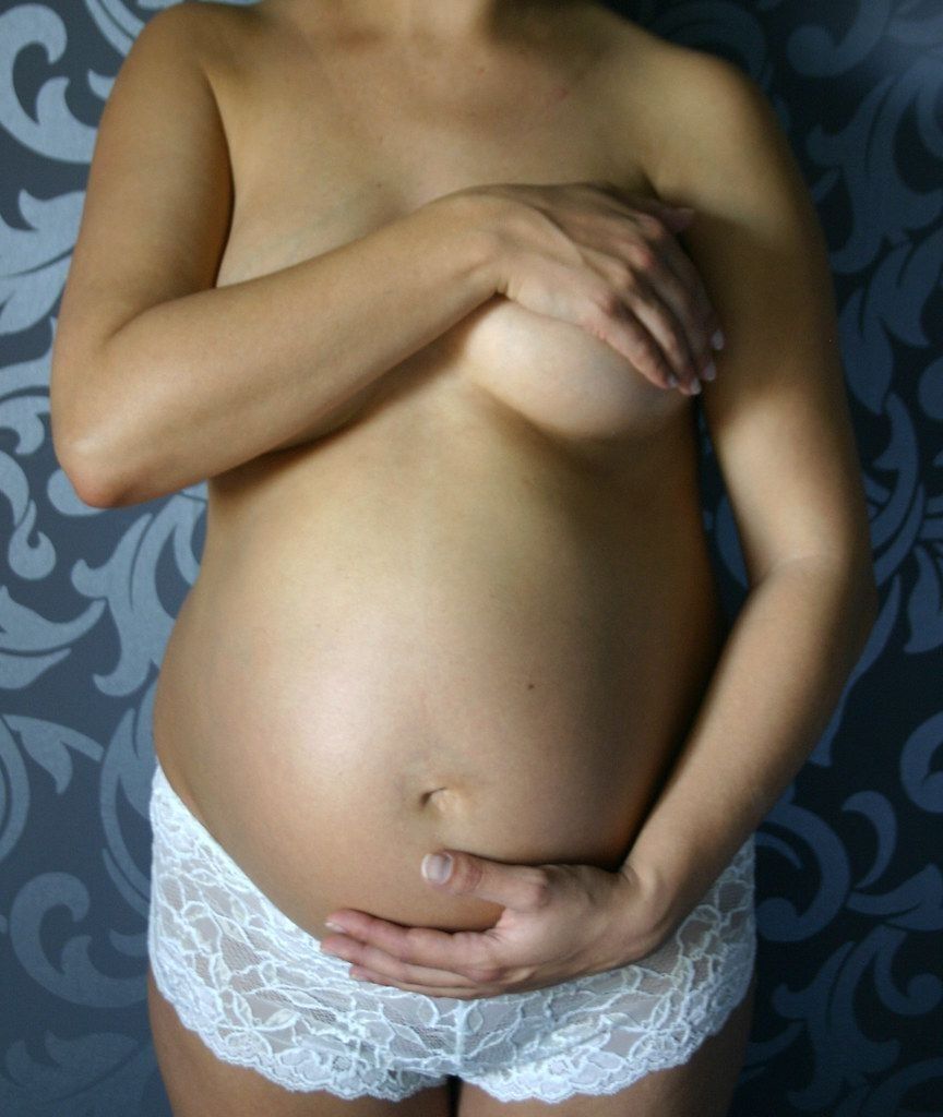 Pregnant belly