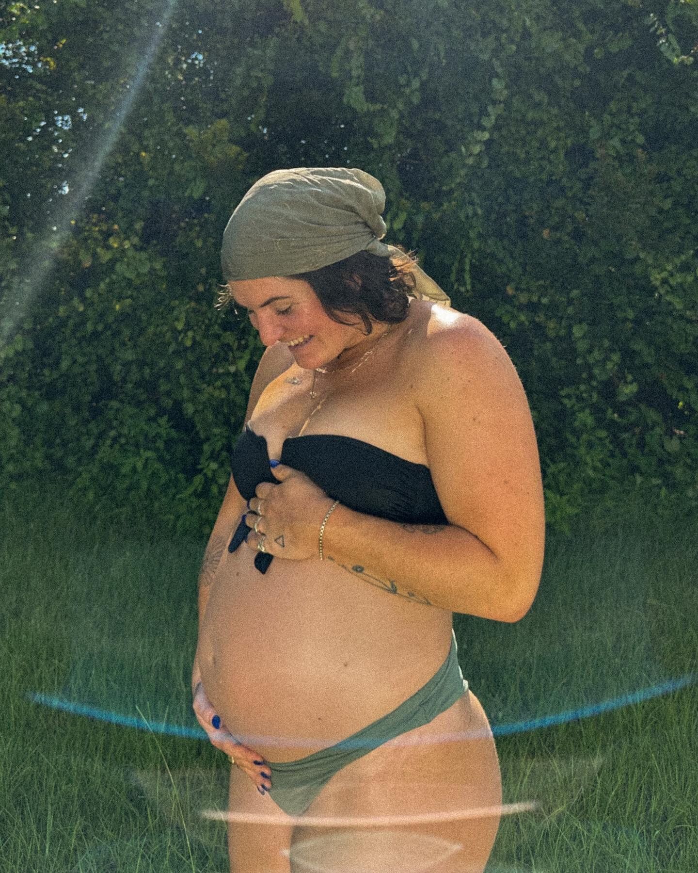 pregnant bikini 