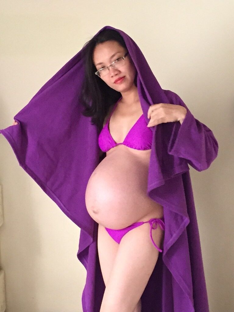 Pregnant asian