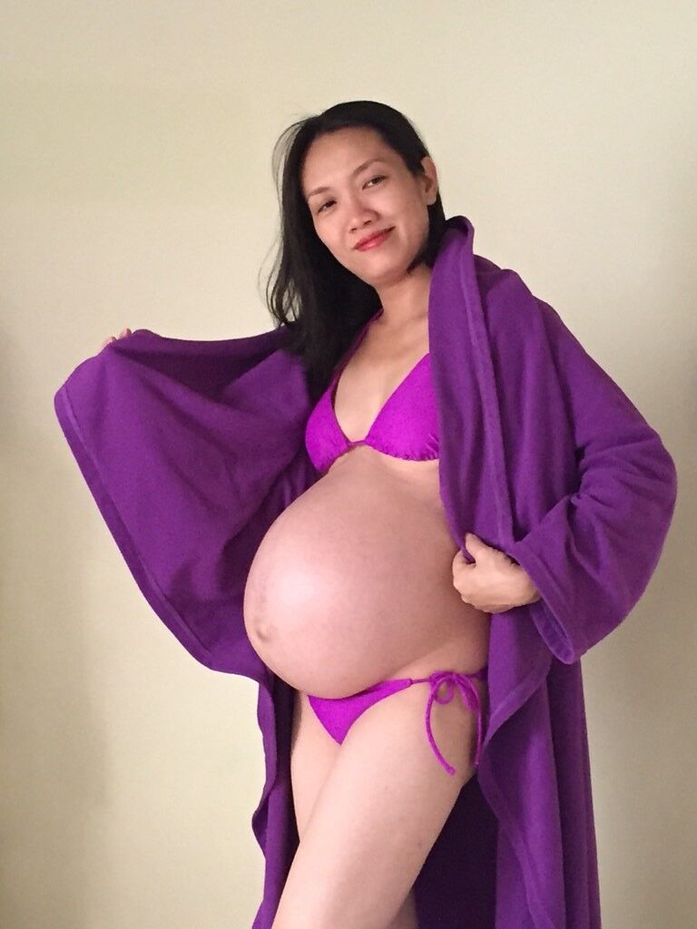 Pregnant asian