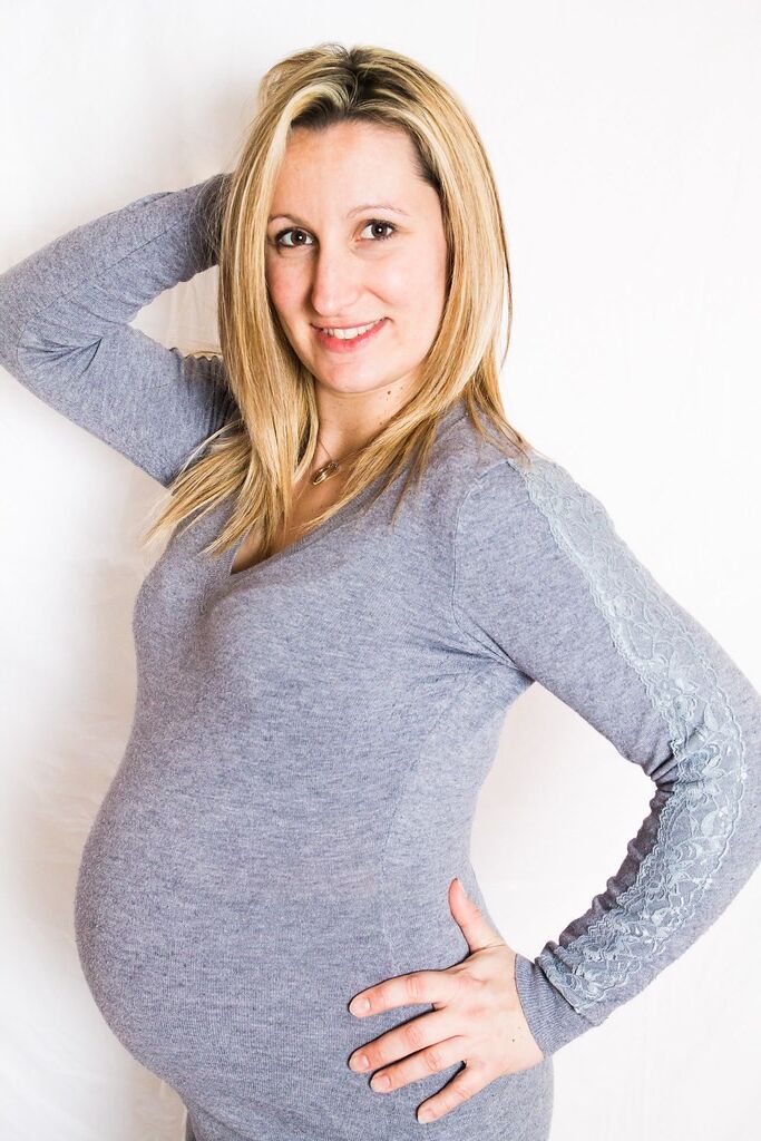 Aurélie enceinte