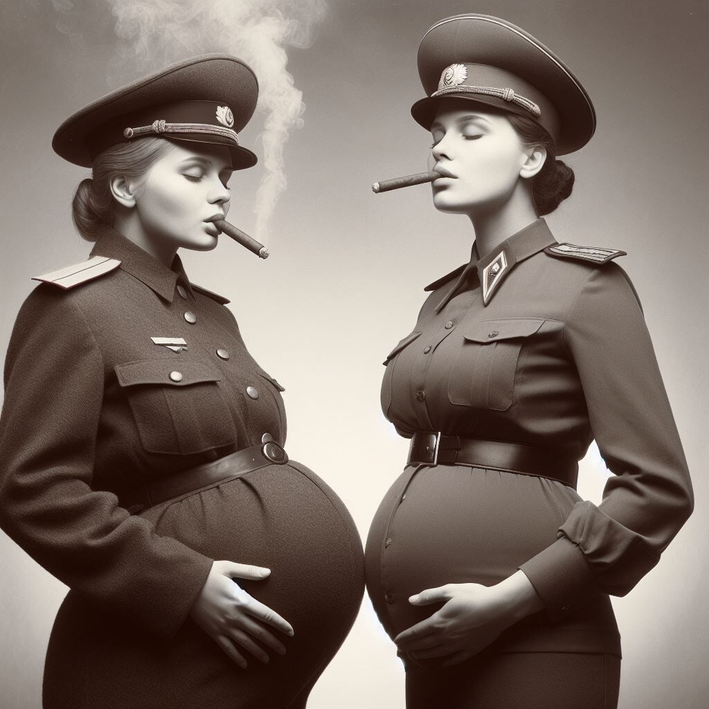 Pregnant Smoking AI (Red Army)