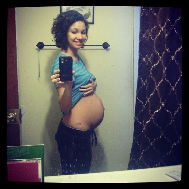 Fille enceinte