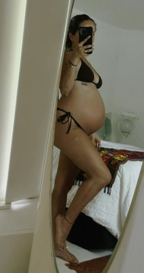 Pregnant Eva