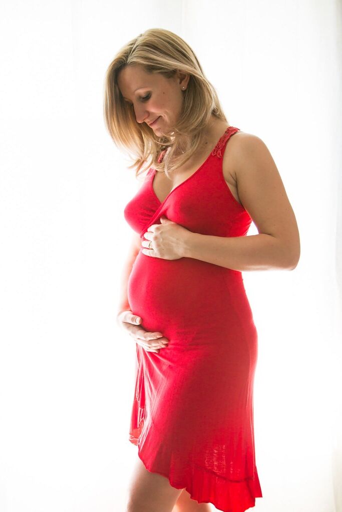 Aurélie enceinte