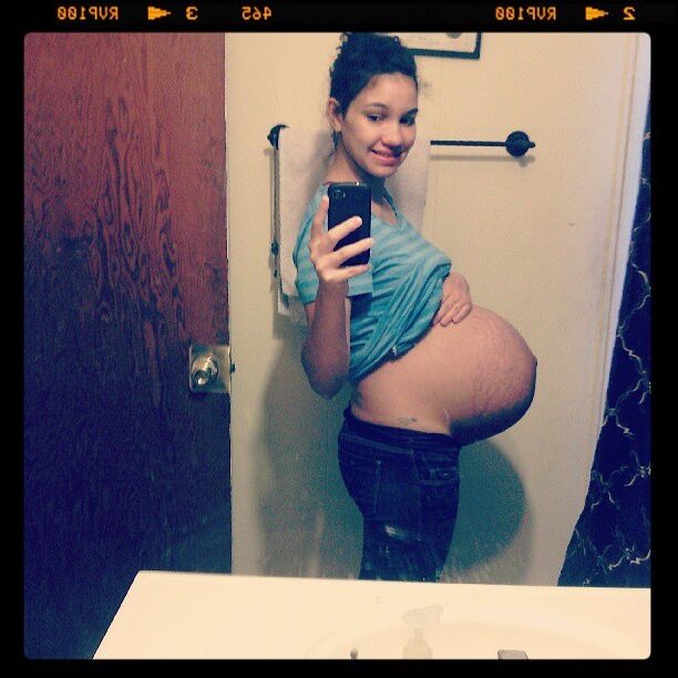 Fille enceinte