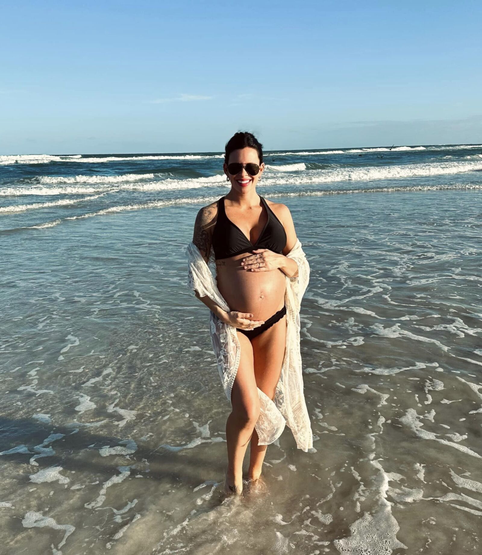 pregnant bikini 