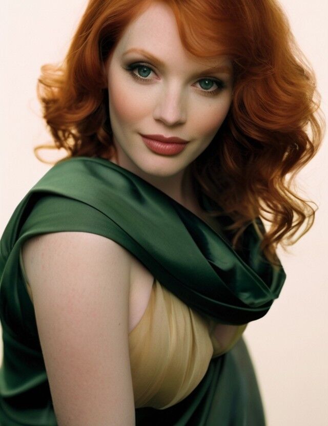 Christina Hendricks Obsessão por IA