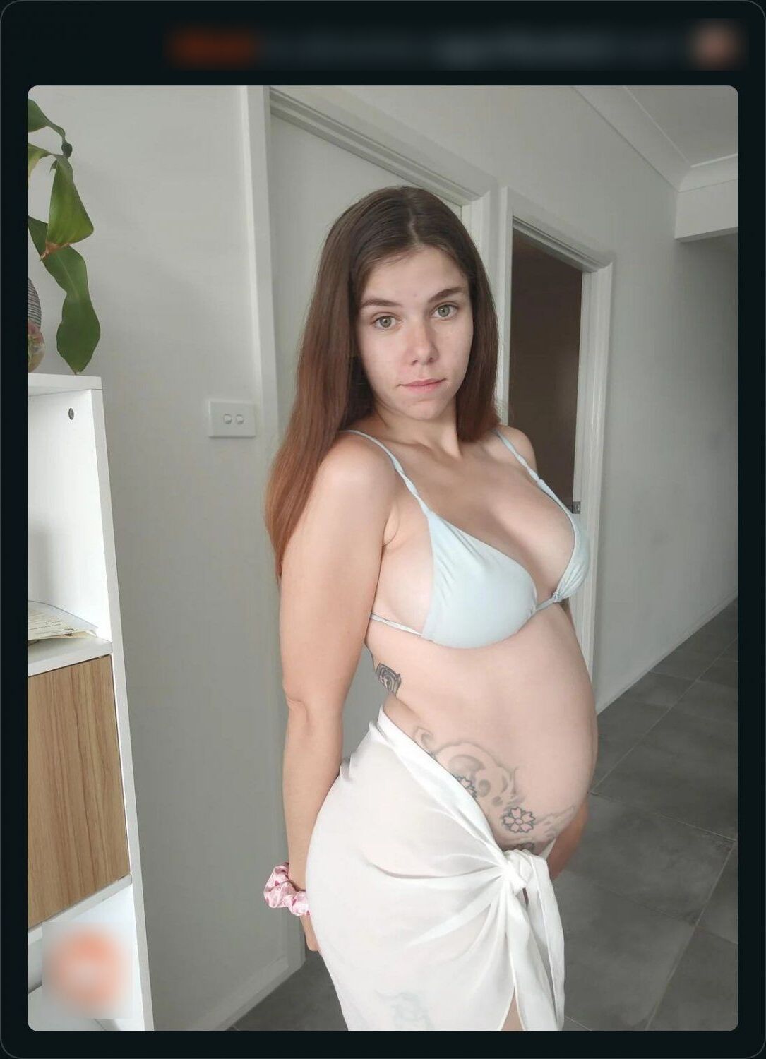 Pregnant slut