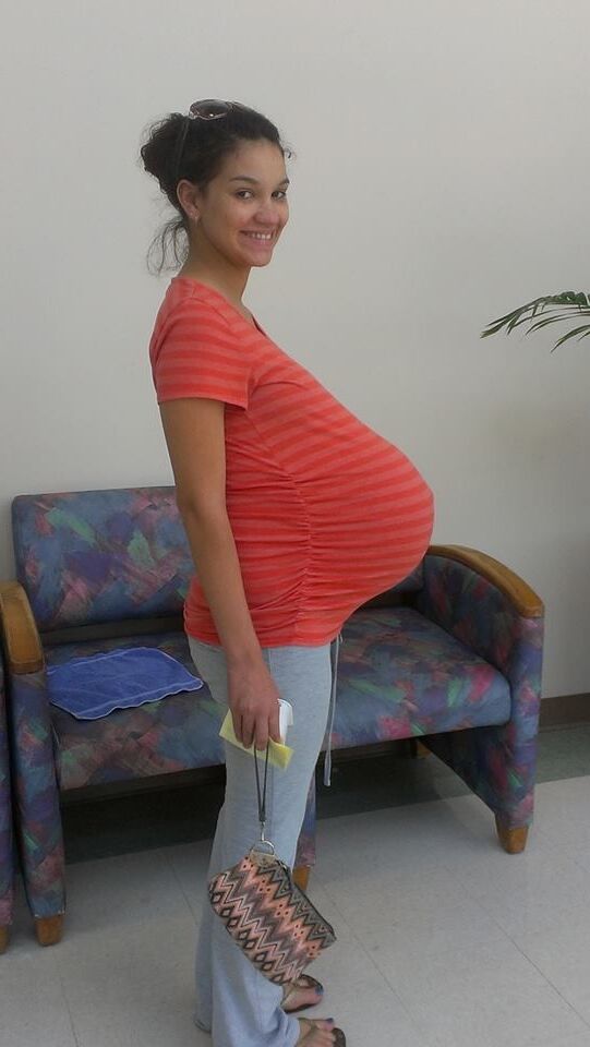 Fille enceinte