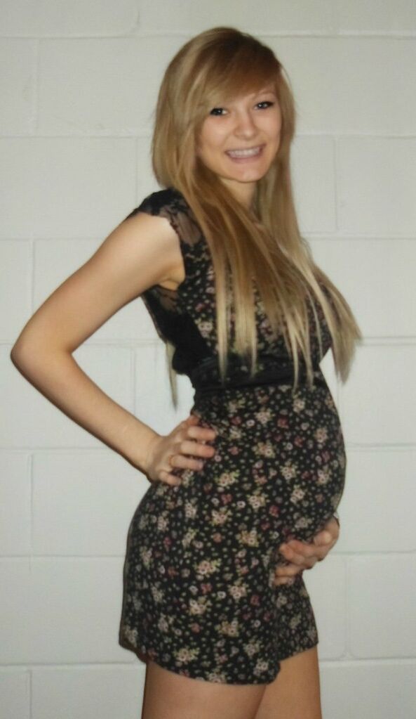 Pregnant teen