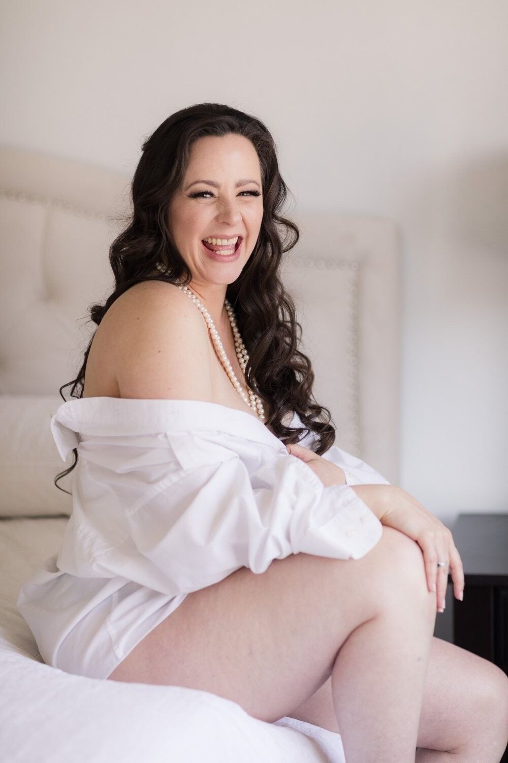 Pregnant Boudoir - Wholesome Brunette