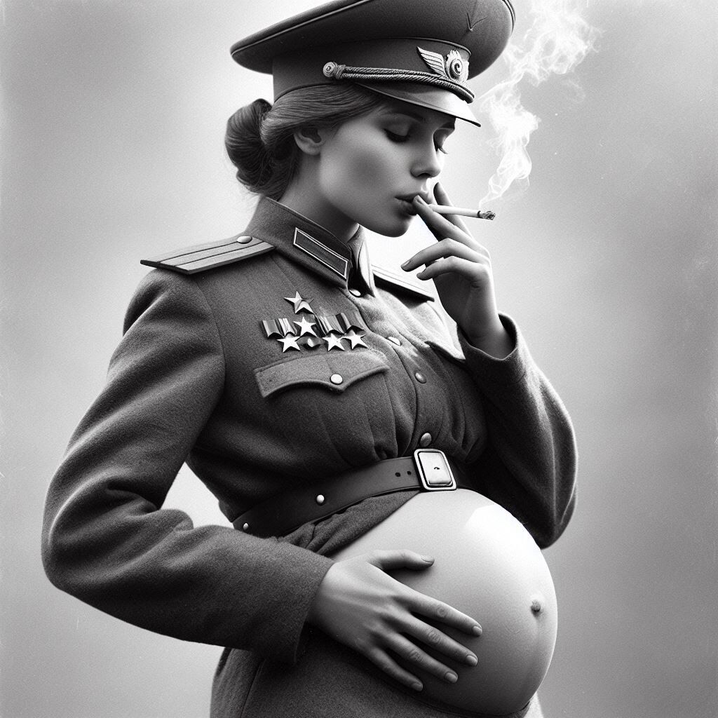 Pregnant Smoking AI (Red Army)