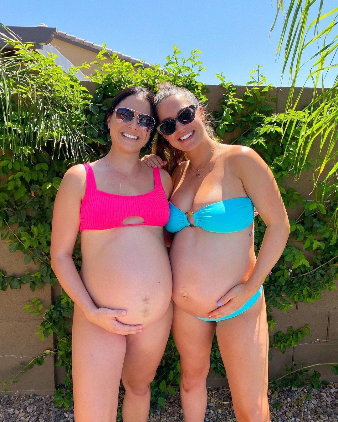 pregnant bikini 