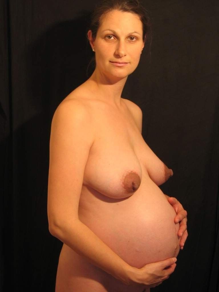 Pregnant wife with great nipples and tits