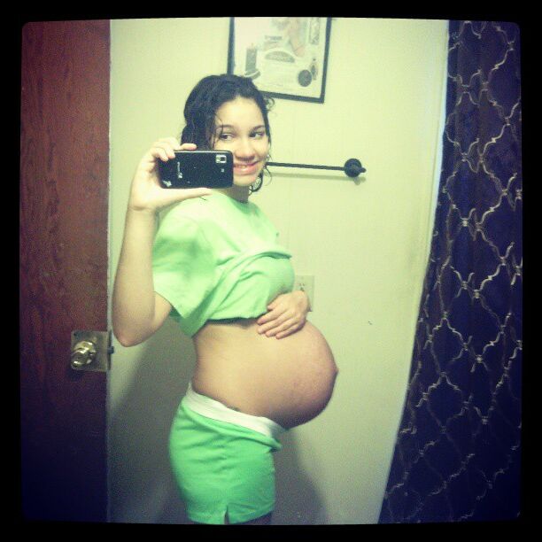 Fille enceinte