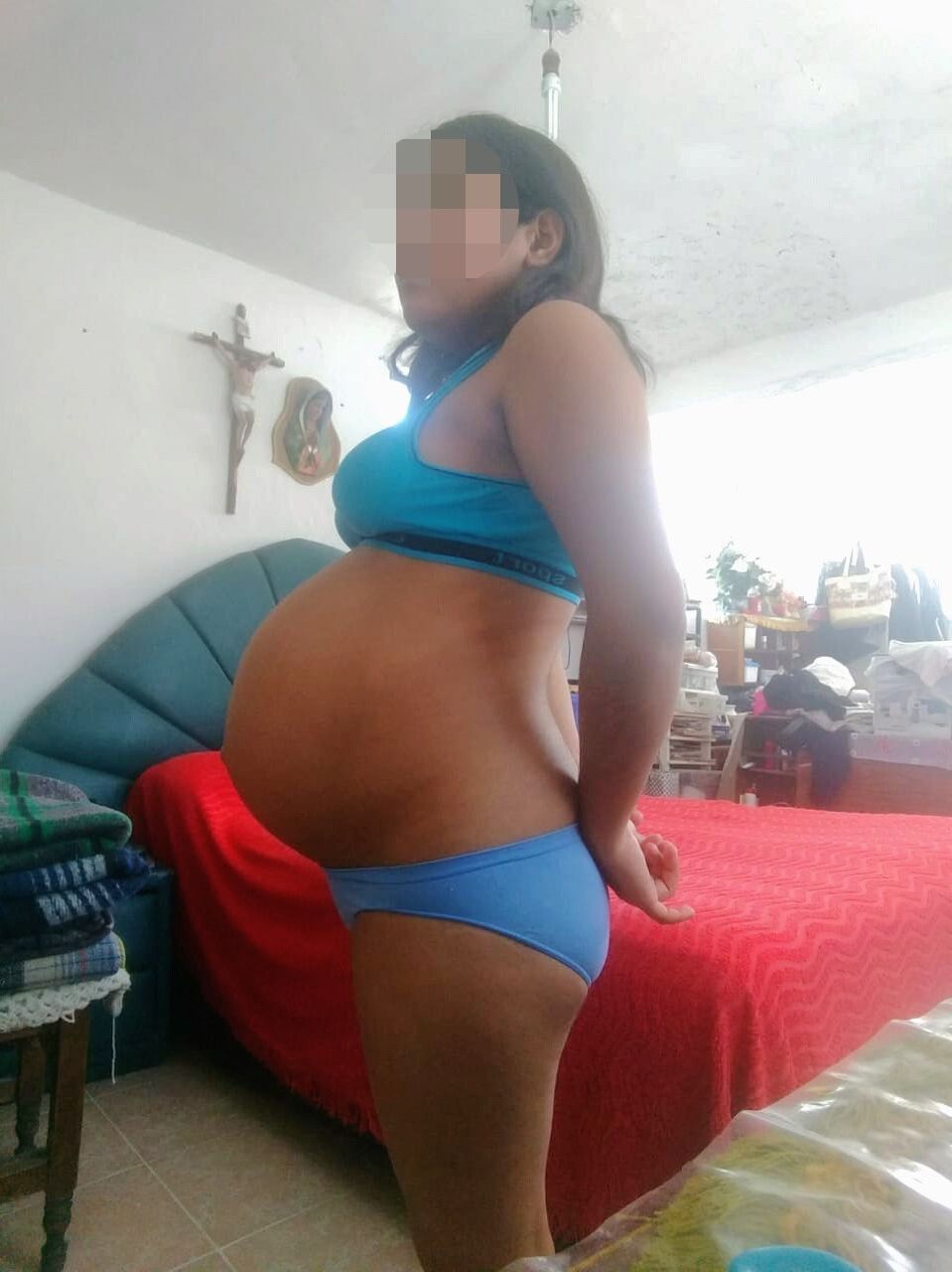 Pregnant Latina