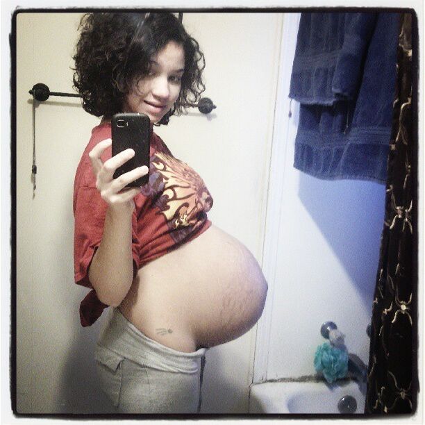 Fille enceinte