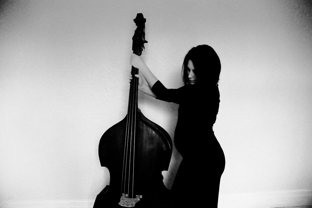 Pregnant cellist