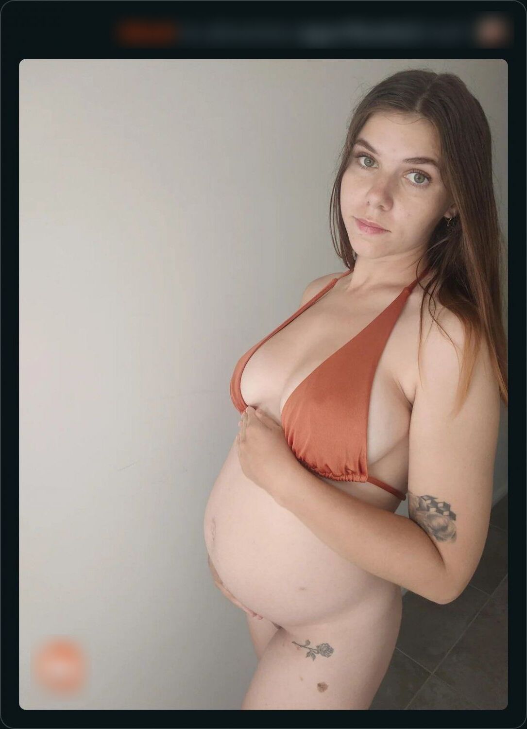 Pregnant slut