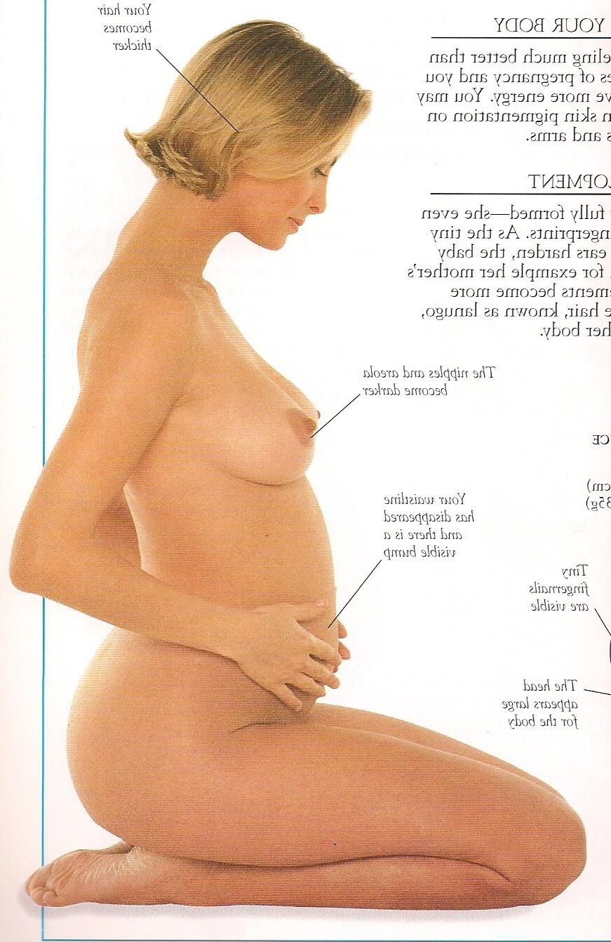 Pregnancy and labour vintage magazine