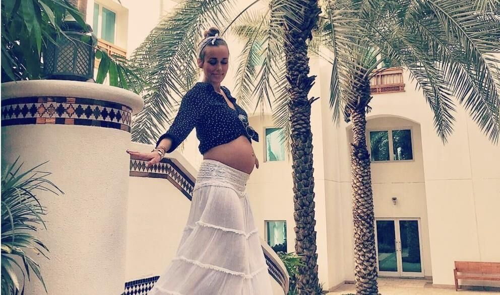 Annemarie Carpendale pregnant