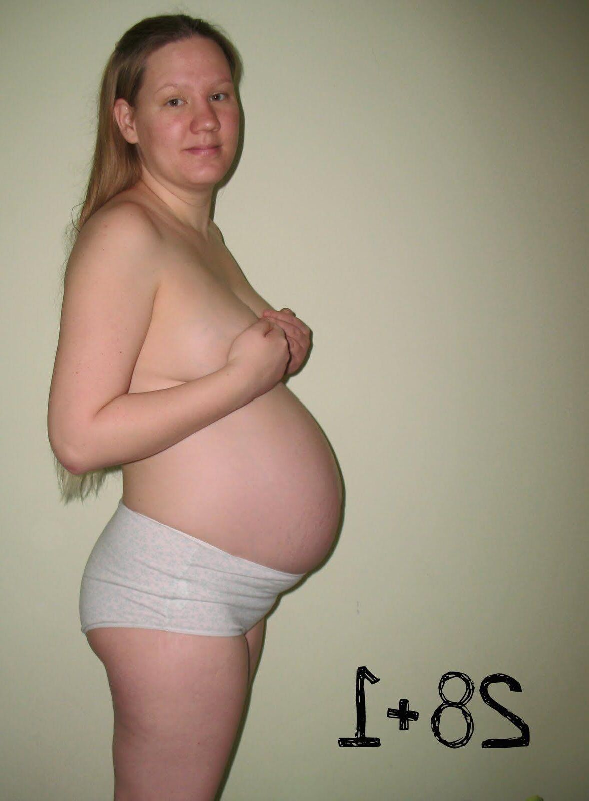 Almost nude Ann 6-39 weeks pregnant