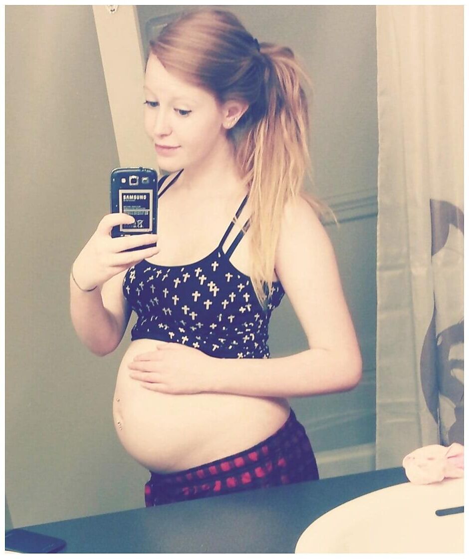 Pregnant teen