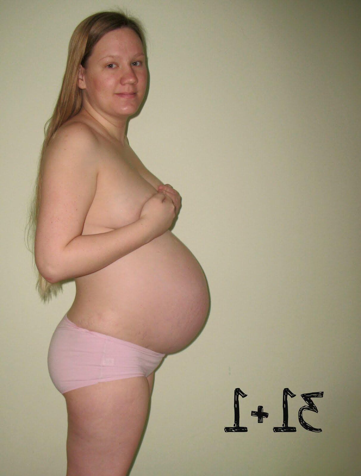 Almost nude Ann 6-39 weeks pregnant